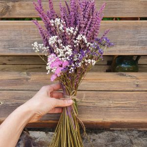 Lavanda malva decorado