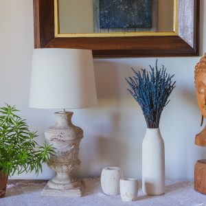 Lavanda preservada color azul