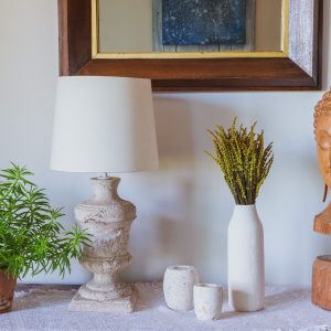 Lavanda preservada color amarillo